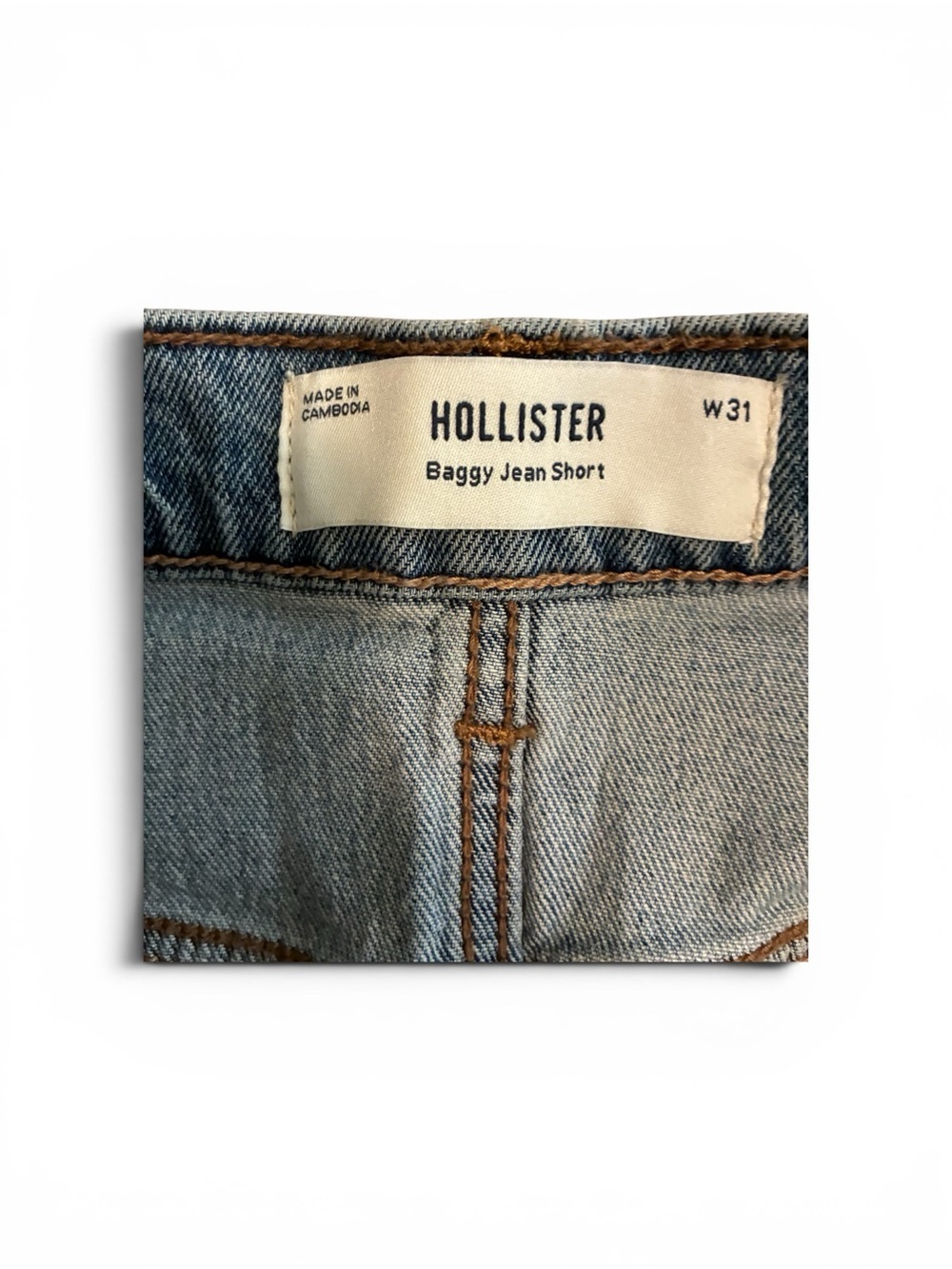 Hollister baggy jean shorts - Picture 4 of 5